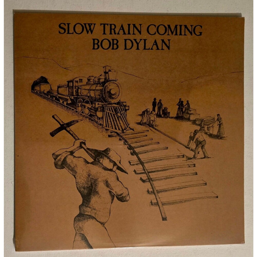 SEALED Bob Dylan – Slow Train Coming LP Record 1979 Columbia Rock 33⅓ RPM